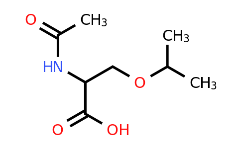 CAS 65022-12-0 | 2-acetamido-3-(propan-2-yloxy)propanoic acid