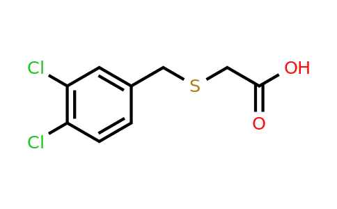 CAS 65051-00-5 | 2-{[(3,4-dichlorophenyl)methyl]sulfanyl}acetic acid