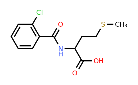 2-[(2-chlorophenyl)formamido]-4-(methylsulfanyl)butanoic acid