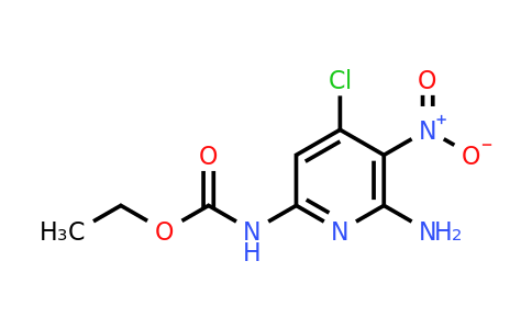 CAS 6506-86-1 | ethyl N-(6-amino-4-chloro-5-nitro-2-pyridyl)carbamate
