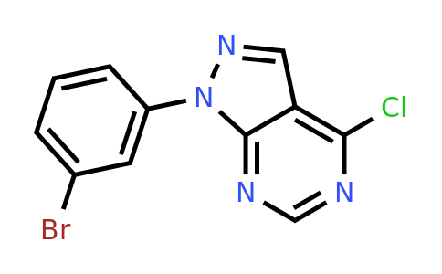 CAS 650628-17-4 | 1-(3-bromophenyl)-4-chloro-1H-pyrazolo[3,4-d]pyrimidine