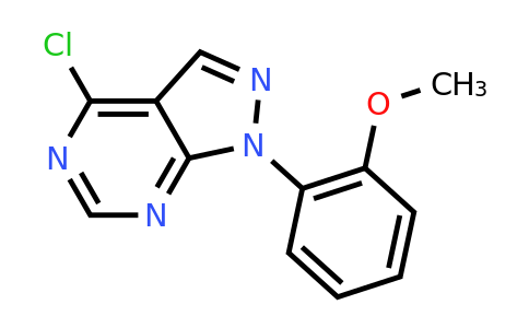 CAS 650628-21-0 | 4-chloro-1-(2-methoxyphenyl)-1H-pyrazolo[3,4-d]pyrimidine