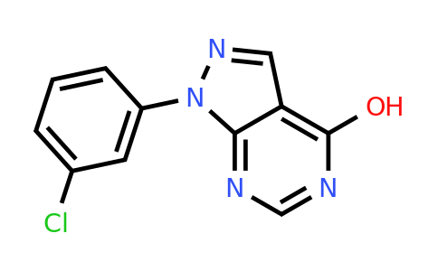 CAS 650628-64-1 | 1-(3-chlorophenyl)-1H-pyrazolo[3,4-d]pyrimidin-4-ol