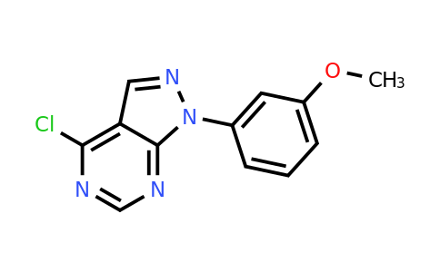 CAS 650628-68-5 | 4-chloro-1-(3-methoxyphenyl)-1H-pyrazolo[3,4-d]pyrimidine