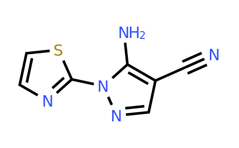 CAS 650638-01-0 | 5-amino-1-(1,3-thiazol-2-yl)-1H-pyrazole-4-carbonitrile