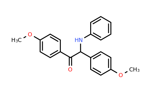 CAS 6510-68-5 | 2-anilino-1,2-bis(4-methoxyphenyl)ethanone