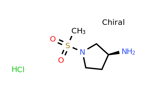 CAS 651056-84-7 | (3S)-1-methanesulfonylpyrrolidin-3-amine hydrochloride