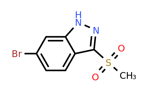 CAS 651780-43-7 | 6-Bromo-3-(methylsulfonyl)-1H-indazole
