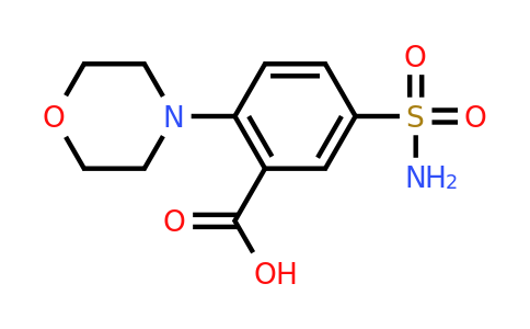 CAS 65194-68-5 | 2-(morpholin-4-yl)-5-sulfamoylbenzoic acid