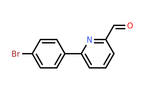 CAS 65219-26-3 | 6-(4-Bromophenyl)pyridine-2-carbaldehyde