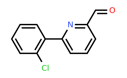 CAS 65219-38-7 | 6-(2-Chlorophenyl)picolinaldehyde