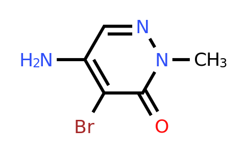 CAS 65269-63-8 | 5-Amino-4-bromo-2-methyl-2H-pyridazin-3-one