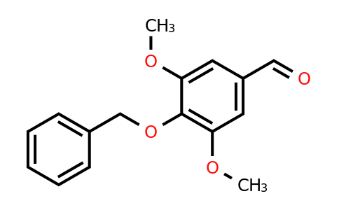 CAS 6527-32-8 | 4-(benzyloxy)-3,5-dimethoxybenzaldehyde