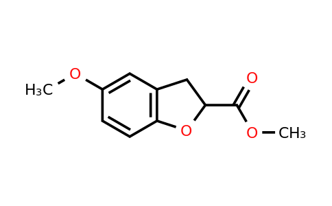 CAS 653578-12-2 | methyl 5-methoxy-2,3-dihydrobenzofuran-2-carboxylate