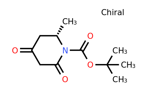 CAS 653589-14-1 | tert-butyl (2S)-2-methyl-4,6-dioxo-piperidine-1-carboxylate