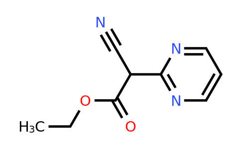 CAS 65364-63-8 | Ethyl 2-cyano-2-(pyrimidin-2-yl)acetate