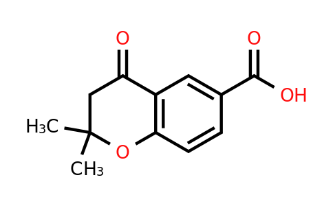 CAS 65372-54-5 | 3,4-Dihydro-2,2-dimethyl-4-oxo-2H-1-benzopyran-6-carboxylic Acid