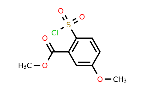 CAS 65397-56-0 | methyl 2-(chlorosulfonyl)-5-methoxybenzoate