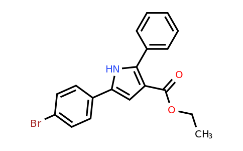 CAS 65473-91-8 | Ethyl 5-(4-bromophenyl)-2-phenyl-1H-pyrrole-3-carboxylate