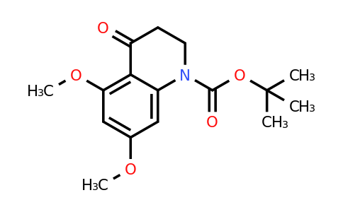 CAS 65510-96-5 | Tert-butyl 5,7-dimethoxy-4-oxo-3,4-dihydroquinoline-1(2H)-carboxylate