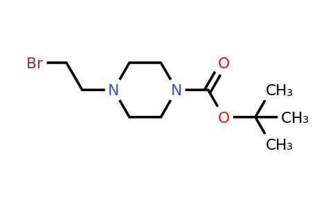 CAS 655225-01-7 | 4-(2-Bromoethyl)-1-piperazinecarboxylic acid, 1,1-dimethylethyl ester
