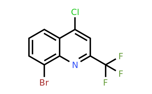 CAS 655235-61-3 | 8-Bromo-4-chloro-2-(trifluoromethyl)quinoline