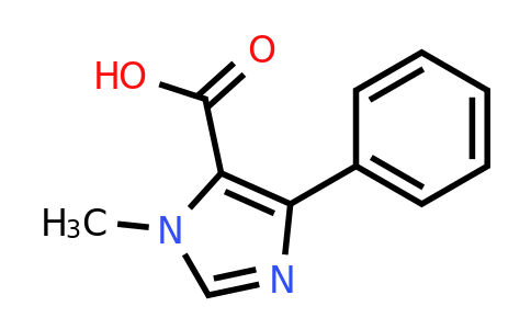 CAS 655253-58-0 | 1-Methyl-4-phenyl-1H-imidazole-5-carboxylic acid