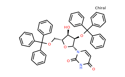 CAS 6554-11-6 | 1-((2R,3R,4R,5R)-4-Hydroxy-3-trityloxy-5-trityloxymethyl-tetrahydro-furan-2-YL)-1H-pyrimidine-2,4-dione