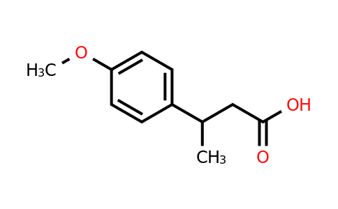 CAS 6555-30-2 | 3-(4-methoxyphenyl)butanoic acid