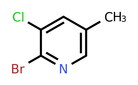 CAS 65550-81-4 | 2-Bromo-3-chloro-5-methylpyridine