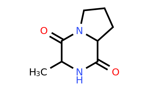 CAS 65556-33-4 | 3-methyl-octahydropyrrolo[1,2-a]pyrazine-1,4-dione