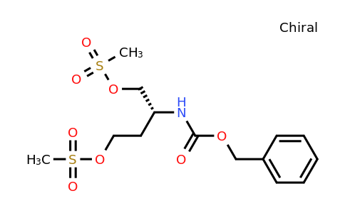 CAS 655785-24-3 | (R)-2-(((Benzyloxy)carbonyl)amino)butane-1,4-diyl dimethanesulfonate