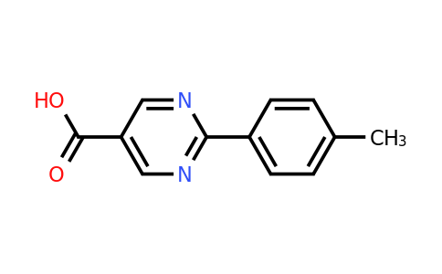 CAS 65586-74-5 | 2-(p-Tolyl)pyrimidine-5-carboxylic acid