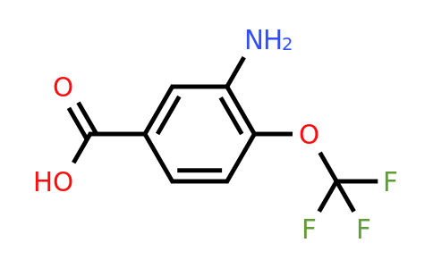 CAS 656-06-4 | 3-Amino-4-(trifluoromethoxy)benzoic acid