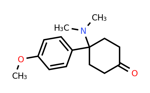 CAS 65618-85-1 | Cyclohexanone, 4-(dimethylamino)-4-(4-methoxyphenyl)-