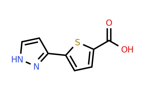 CAS 656226-63-0 | 5-(1H-pyrazol-3-yl)thiophene-2-carboxylic acid