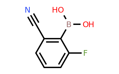 CAS 656235-44-8 | 2-Cyano-6-fluorophenylboronic acid