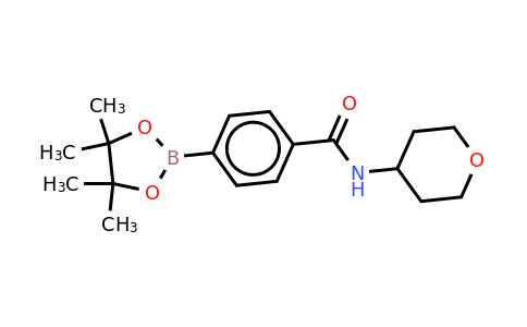 CAS 656239-37-1 | N-(tetrahydro-2H-pyran-4-YL)-4-(4,4,5,5-tetramethyl-1,3,2-dioxaborolan-2-YL)benzamide