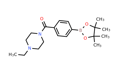 CAS 656239-39-3 | 4-(4-Ethyl-piperazin-1-ylcarbonyl)phenylboronic acid pinacol ester