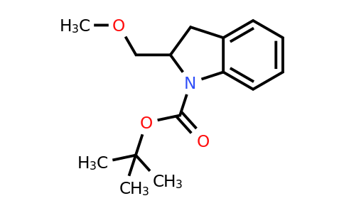 CAS 656257-05-5 | tert-Butyl 2-(methoxymethyl)indoline-1-carboxylate