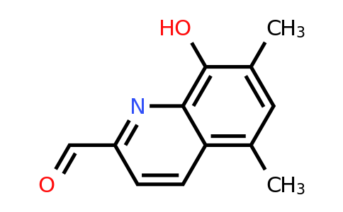 CAS 6563-24-2 | 8-Hydroxy-5,7-dimethylquinoline-2-carbaldehyde