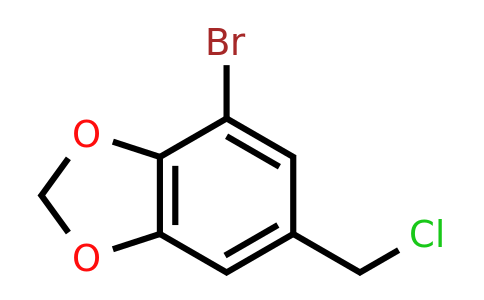 CAS 65673-82-7 | 4-Bromo-6-(chloromethyl)-2H-1,3-benzodioxole