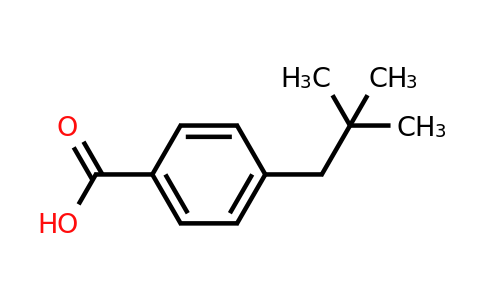 CAS 65687-52-7 | 4-(2,2-dimethylpropyl)benzoic acid