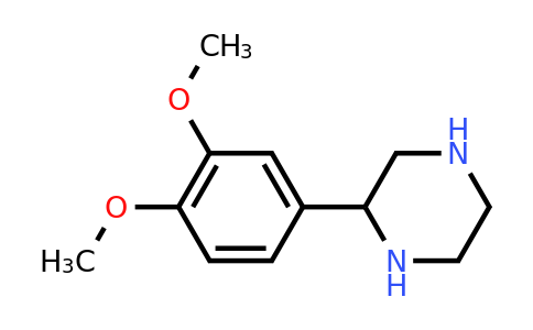 CAS 65709-39-9 | 2-(3,4-Dimethoxy-phenyl)-piperazine