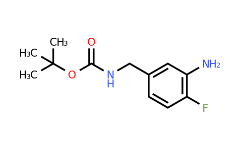 CAS 657409-24-0 | Tert-butyl 3-amino-4-fluorobenzylcarbamate