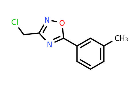 CAS 657423-51-3 | 3-(Chloromethyl)-5-(3-methylphenyl)-1,2,4-oxadiazole