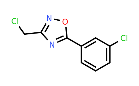CAS 657423-57-9 | 3-(Chloromethyl)-5-(3-chlorophenyl)-1,2,4-oxadiazole