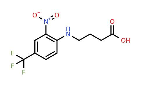 CAS 65783-35-9 | 4-((2-Nitro-4-(trifluoromethyl)phenyl)amino)butanoic acid