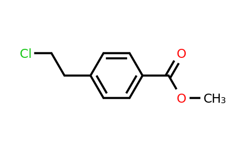 CAS 65787-72-6 | methyl 4-(2-chloroethyl)benzoate