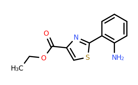 CAS 658076-43-8 | 2-(2-Amino-phenyl)-thiazole-4-carboxylic acid ethyl ester